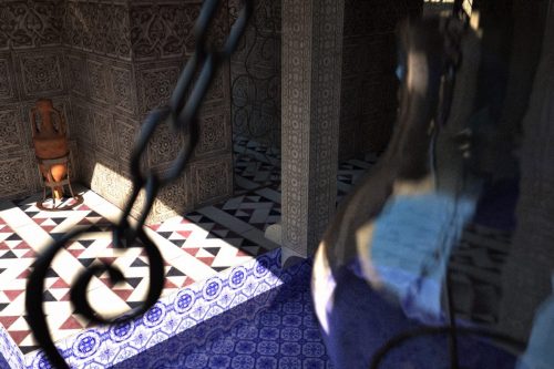 12 - Cour Interieur (Maxwell Physical SKy) 04